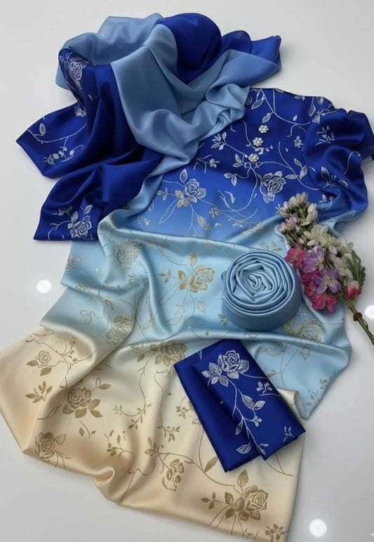 Digital Print Shamoze Silk